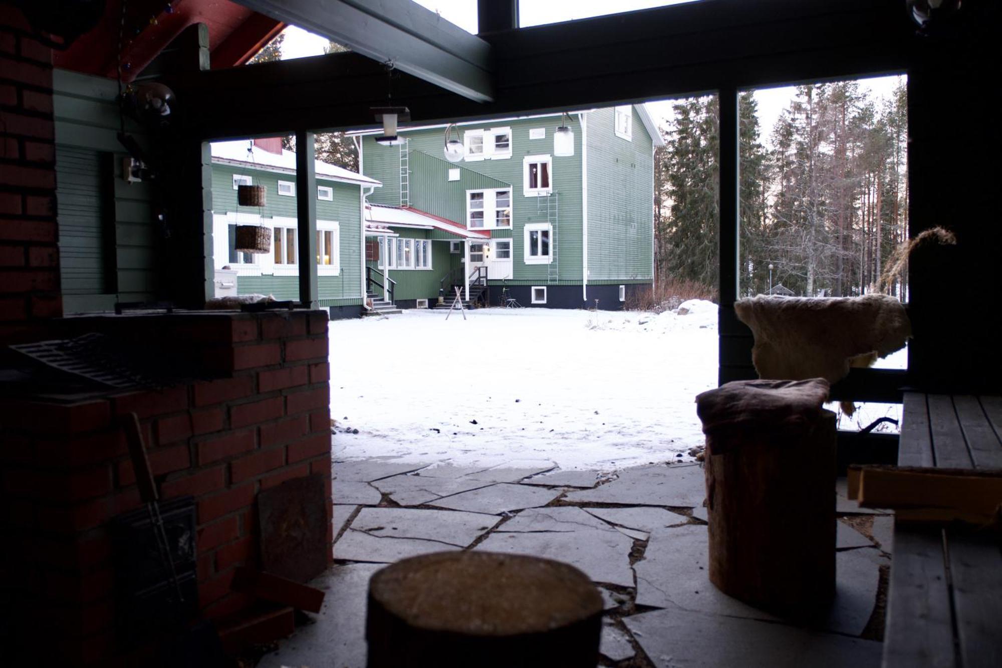 Taigaschool Eco Hotel Virrankyla Exteriér fotografie